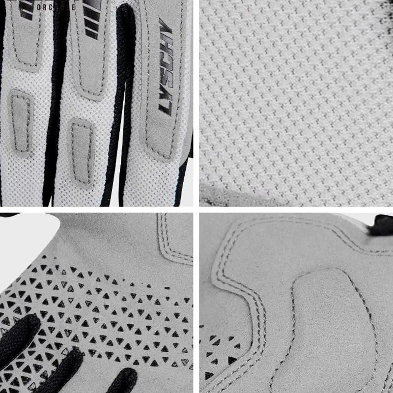 Breathable Summer Motorcycle Riding Gloves For Men And Women 3