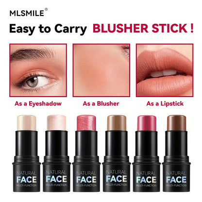Cream Contour Sticks, Highlighter, Bronzer, Blush, Non Greasy Face Contouring Pen, Water Resistant, Smooth Blend Makeup