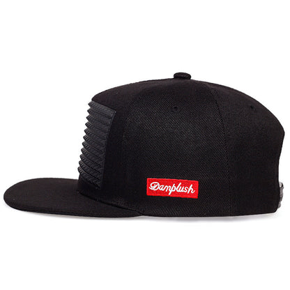 Trucker Hat Fashion Mens Women Snapback Hats, Adjustable Baseball Cap, Flat Bill Brim Hat for Outdoor and Casual Wear