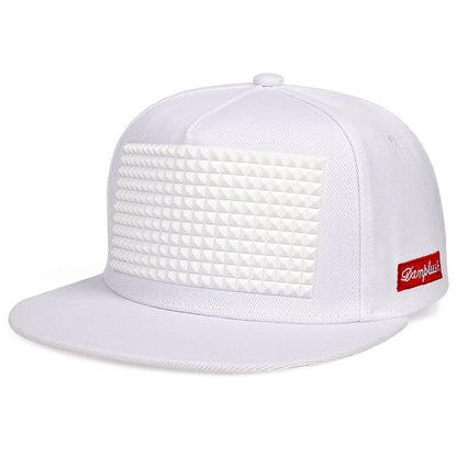 Trucker Hat Fashion Mens Women Snapback Hats, Adjustable Baseball Cap, Flat Bill Brim Hat for Outdoor and Casual Wear