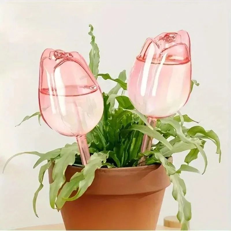 Tulip Style Self Watering Globes For Indoor And Outdoor Plants 1