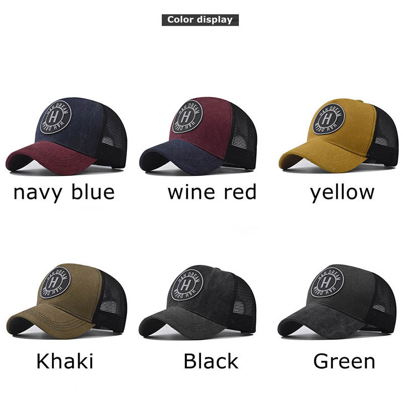 Adjustable Quick Dry Hat, Trucker Hat Mesh Cap, Sport Cap for Men, Baseball Cap, Running Hat, Outdoor Sports Cap