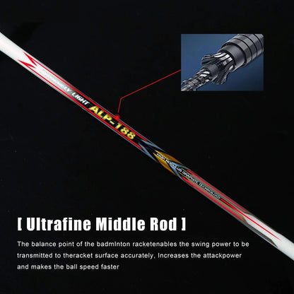 Ultra Light Professional Badminton Racket For All Skill Levels 3