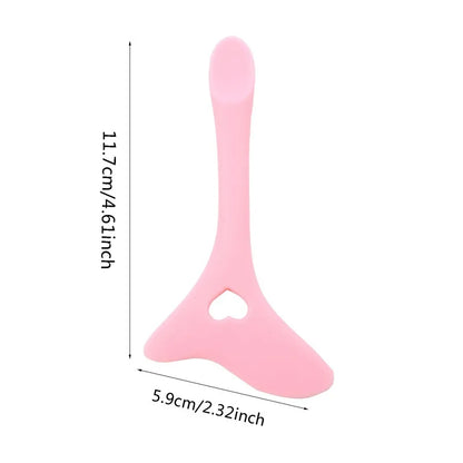 Multifunctional Eyeliner Stencil Wing Tips Silicone Eyeliner Aid Reusable Lipstick Wearing Tool Mak 5