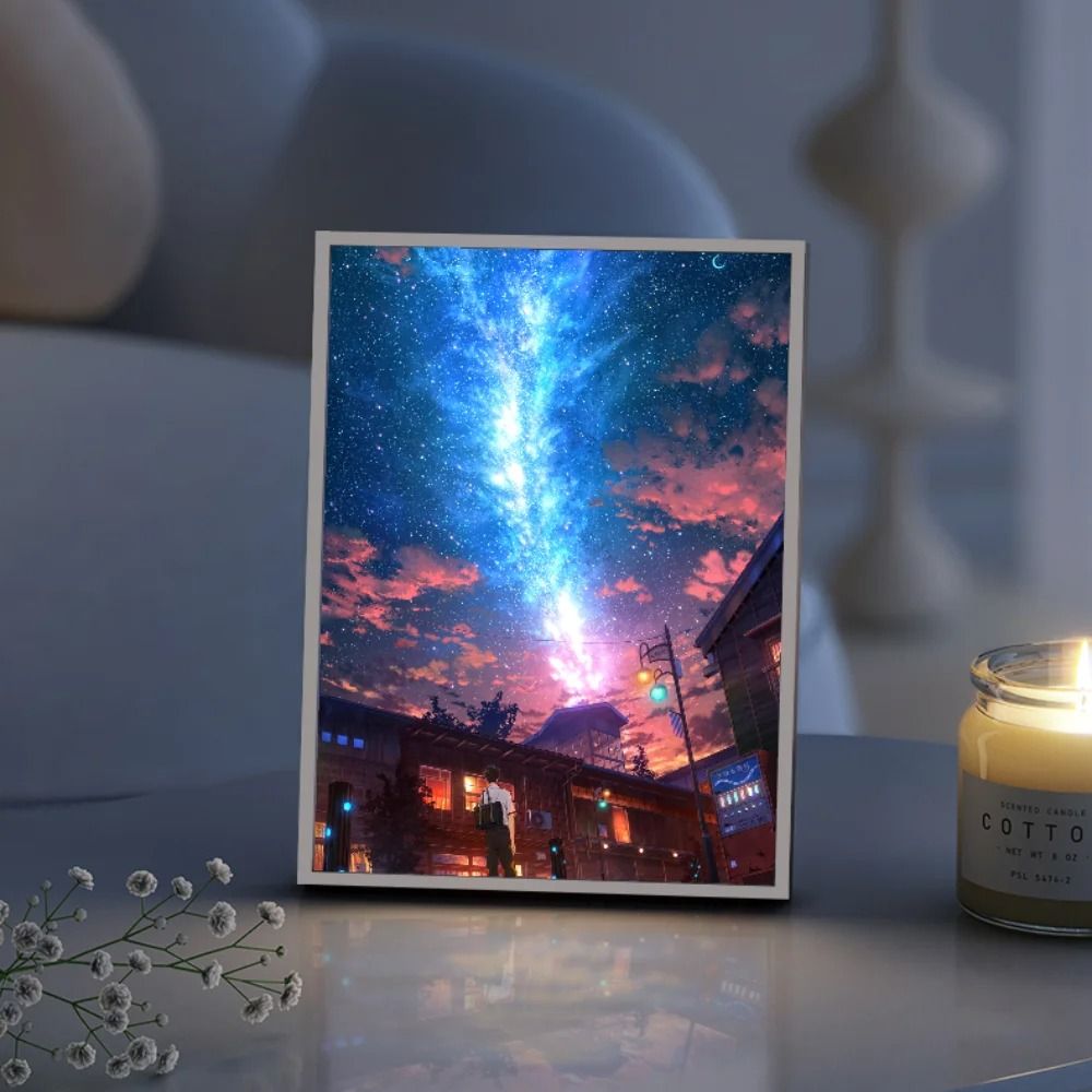 Galaxy Anime LED Night Light  3D Starry Ceiling Lamp For Teens 1