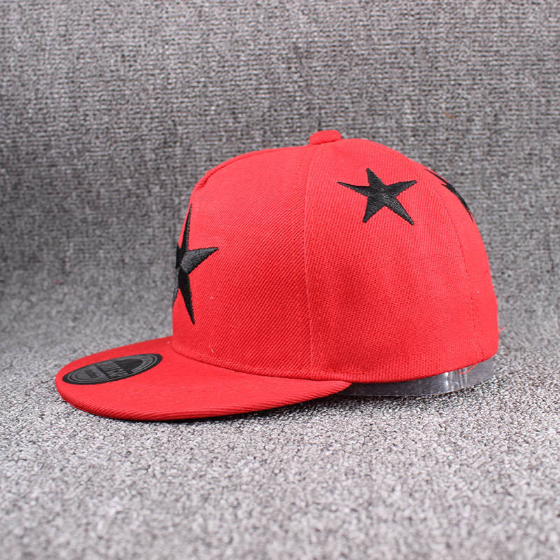 Summer Star Boys Cap for Girl, New Top Fashion Children Baseball Caps, Casual Hats Adjustable Polyester Snapback
