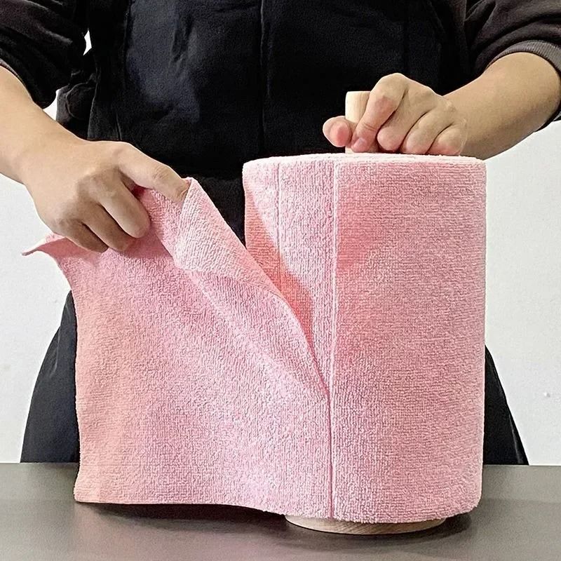 Reusable Microfiber Kitchen Cloth Roll  EcoFriendly Cleaning Towels For Dishes Counters And More 1