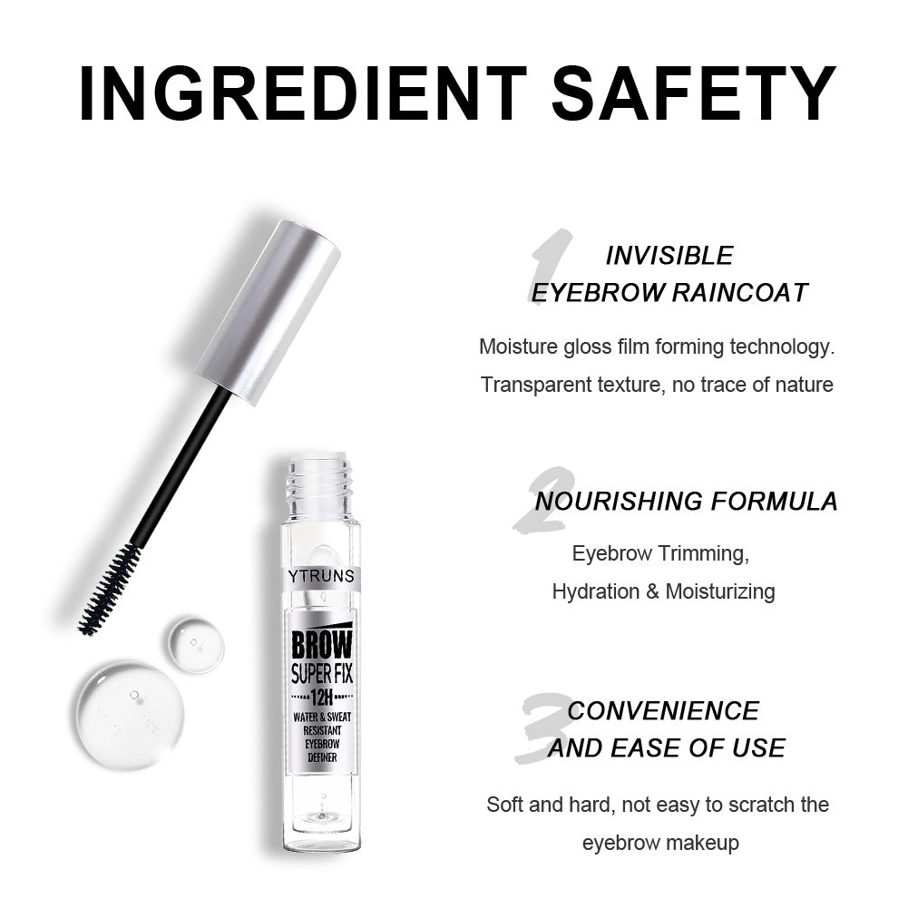 Waterproof Eyebrow Gel Smudge Proof Long Lasting Hold Natural Look Valentines Day Mothers Day Gift  1