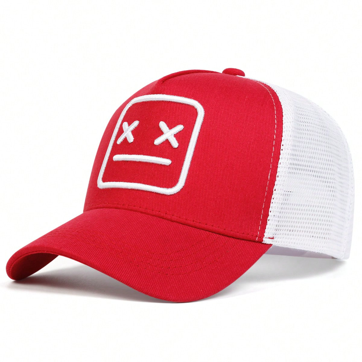 Unisex Embroidery Baseball Net Caps, Adjustable Casual Hats, Hip Hop Cap Spring and Summer Outdoor Sunscreen Hat