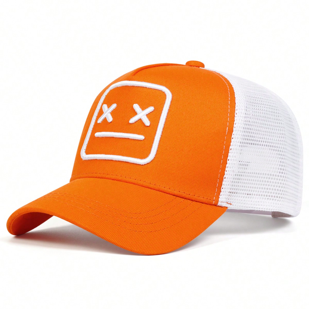 Unisex Embroidery Baseball Net Caps, Adjustable Casual Hats, Hip Hop Cap Spring and Summer Outdoor Sunscreen Hat