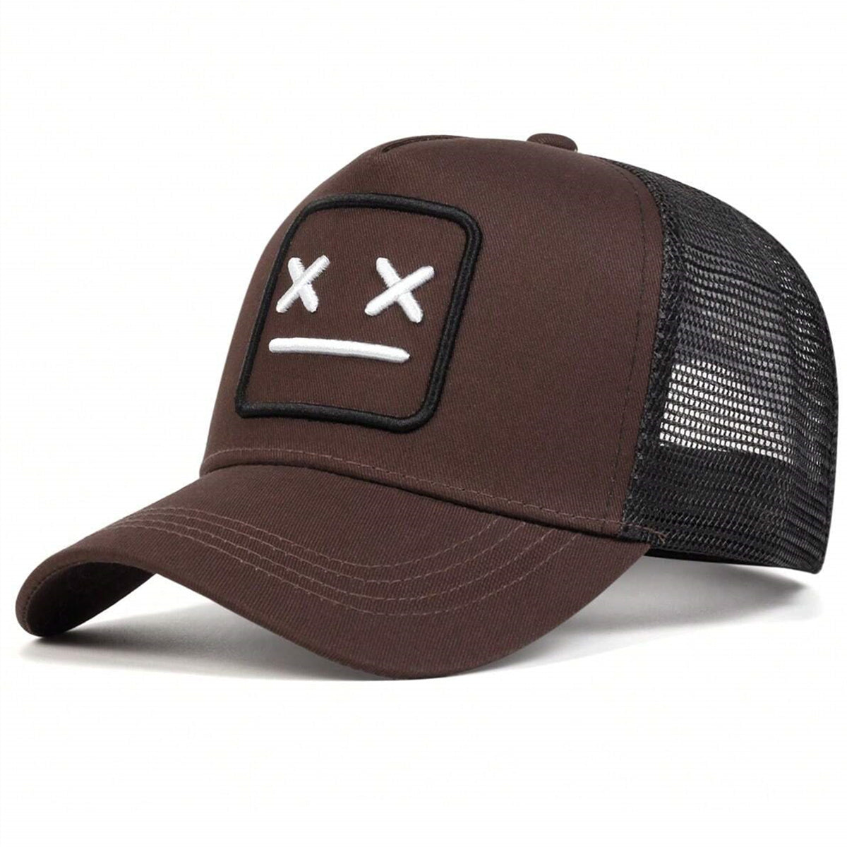 Unisex Embroidery Baseball Net Caps, Adjustable Casual Hats, Hip Hop Cap Spring and Summer Outdoor Sunscreen Hat
