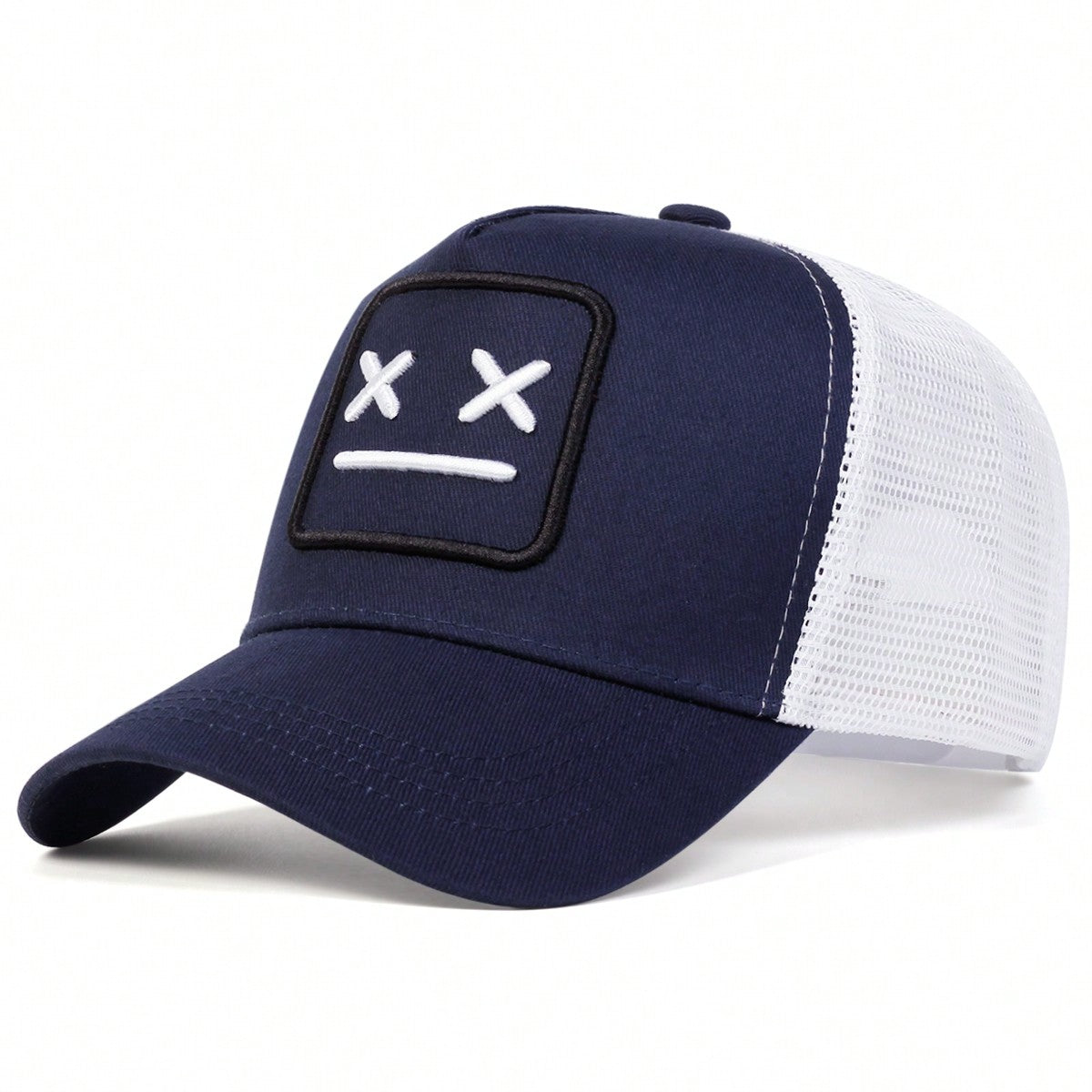 Unisex Embroidery Baseball Net Caps, Adjustable Casual Hats, Hip Hop Cap Spring and Summer Outdoor Sunscreen Hat
