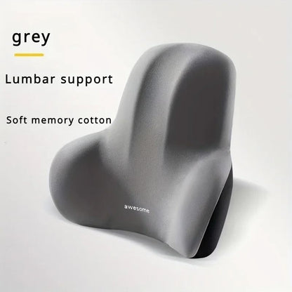 Memory Foam Seat Cushion Set With Lumbar Support For Office And Car 6