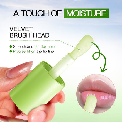 Fruit Lip Oil Avocado, Nourishing Moisturizing, Anti Dry Cracked Hydration, Fall and Winter Moisturizing Lipstick