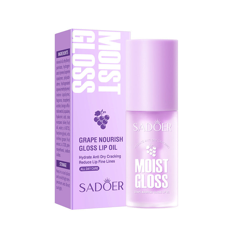 Fruit Lip Oil Avocado, Nourishing Moisturizing, Anti Dry Cracked Hydration, Fall and Winter Moisturizing Lipstick