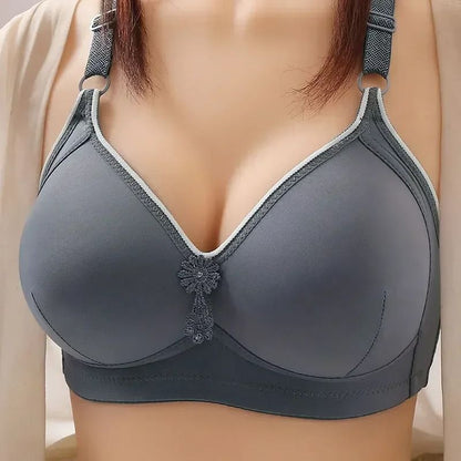 Push Up Wireless Bra for Women with BC Cup Support