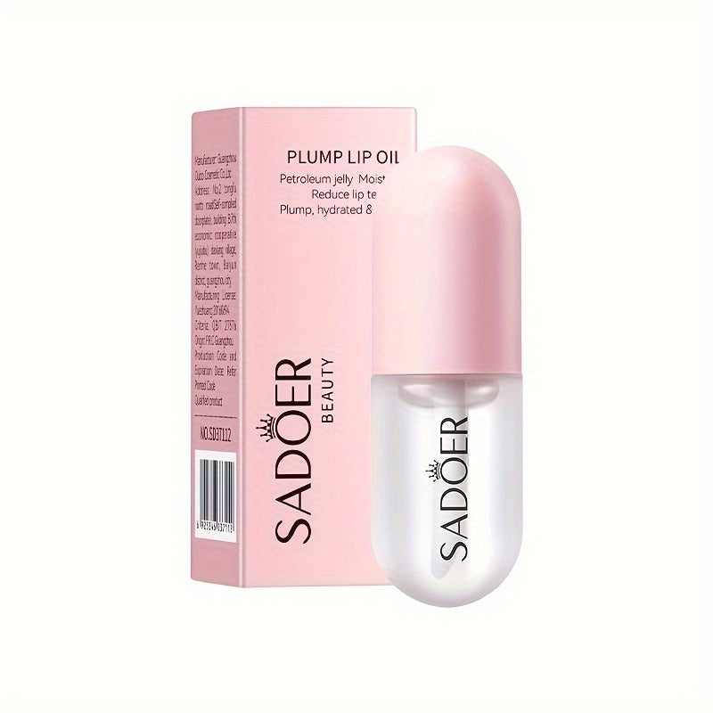 Lip Care Lip Oil, 4 ML Plumping Moisturizing Lip Oil, Hydrate and Shine, Moisturizing and Plumping Lip Care Lip Oil