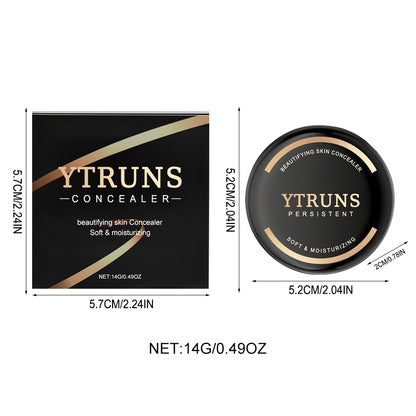 Persistent Beauty Skin, Soft Texture, Waterproof Matte, Moisturizing Base, Plant-Based Squalane, Beauty Concealer