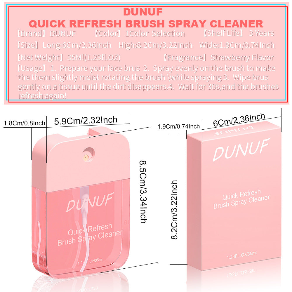 Makeup Tools Deep Egg Powder Puff Cleaning Spray Beauty Makeup Brush Cleaning Spray Hygienic Quick  3