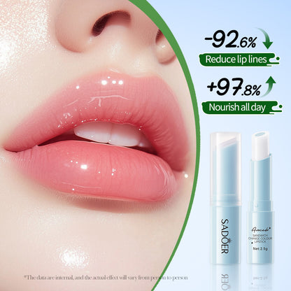 Color Changing Lipstick, Moisturizing Dudu, Sandwich Lipstick, Lipstick Girl Heart, Moisturizing Warm Fruit Color Balm