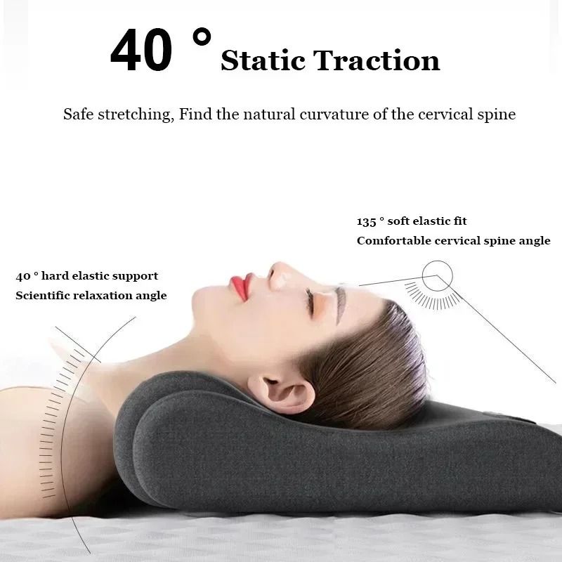 Electric Neck Massage Pillow With Shiatsu And Heating Options 2