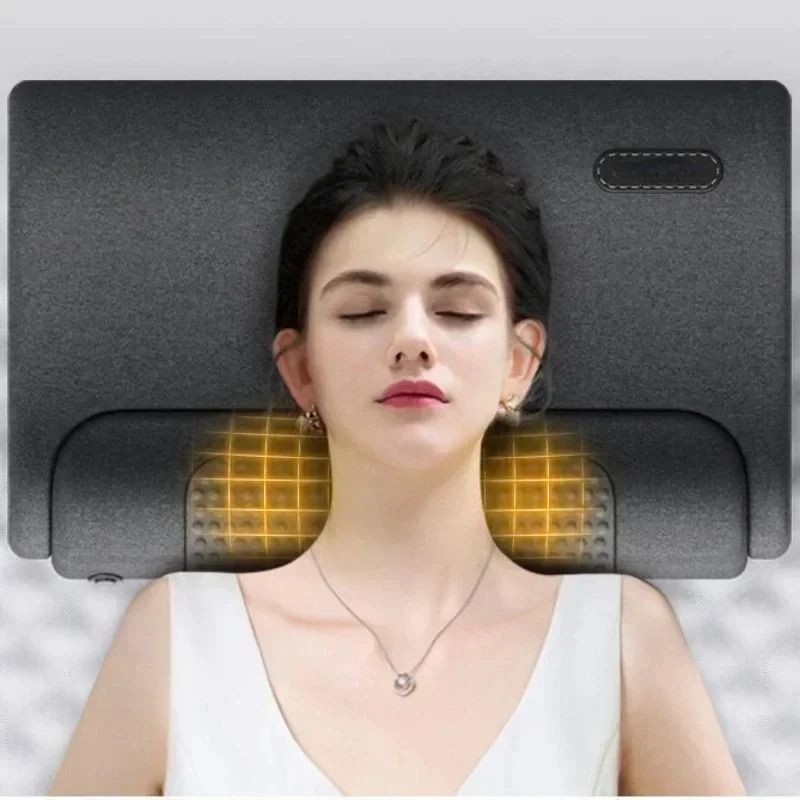 Electric Neck Massage Pillow With Shiatsu And Heating Options 5