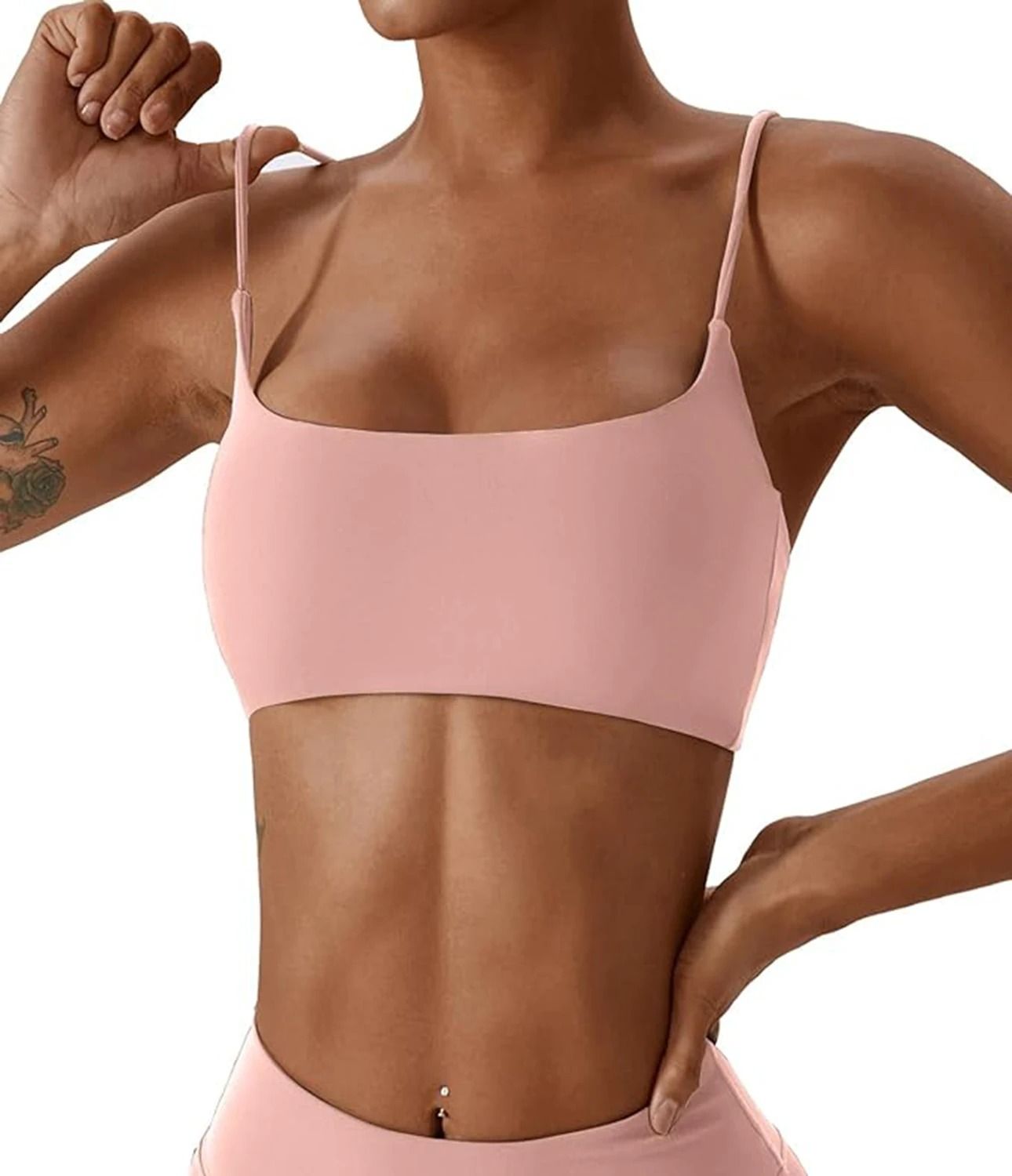 Super Soft Cross Back Sports Bra For Yoga And Fitness 4