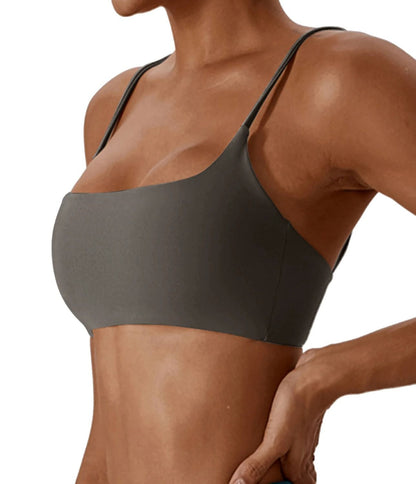 Super Soft Cross Back Sports Bra For Yoga And Fitness 8