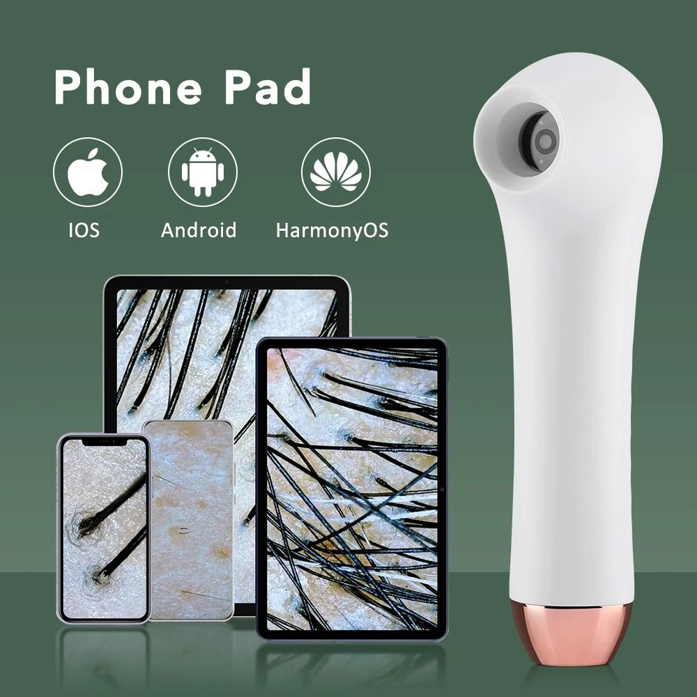 Wireless Scalp And Skin Analyzer With Phone And Tablet Connection 3
