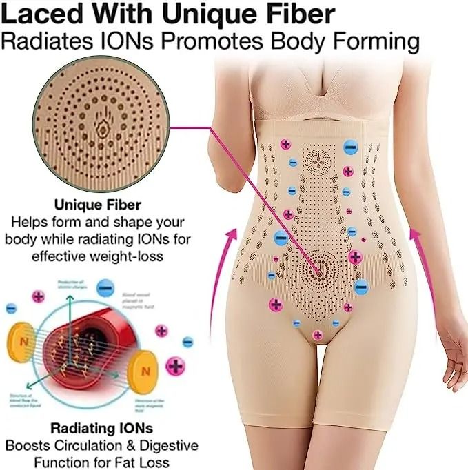 Unique Fiber Restoration Tummy Control Shapewear With Thigh Slimming Waist Trainer 3