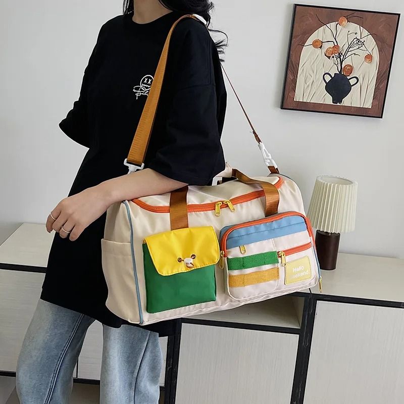 Large Capacity Travel Tote Bag For Cosmetics Gym Swimming And Yoga 1