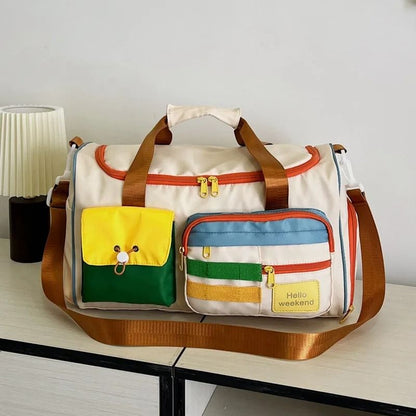 Large Capacity Travel Tote Bag For Cosmetics Gym Swimming And Yoga 7