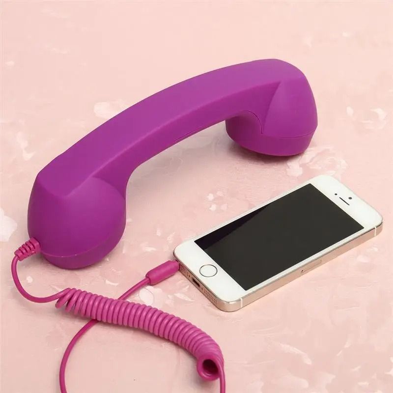 Retro 35mm Telephone Handset Receiver With BuiltIn Mic For Smartphones 10