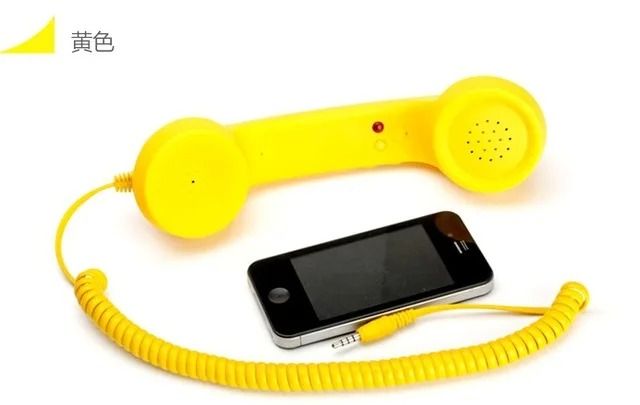 Retro 35mm Telephone Handset Receiver With BuiltIn Mic For Smartphones 11