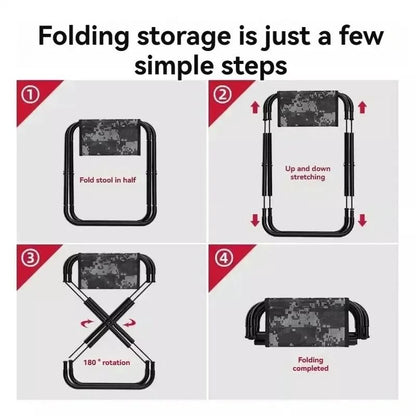 Portable Folding Stool For Outdoor Use 3