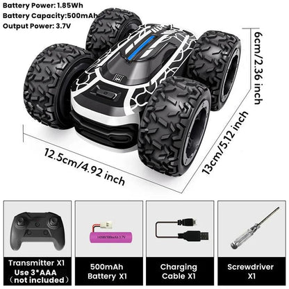 Stunt RC Car With Lights And 360Degree Spin 5