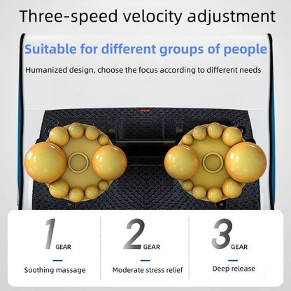 Contoured Massage Pillow With Heat And Vibration Therapy 1
