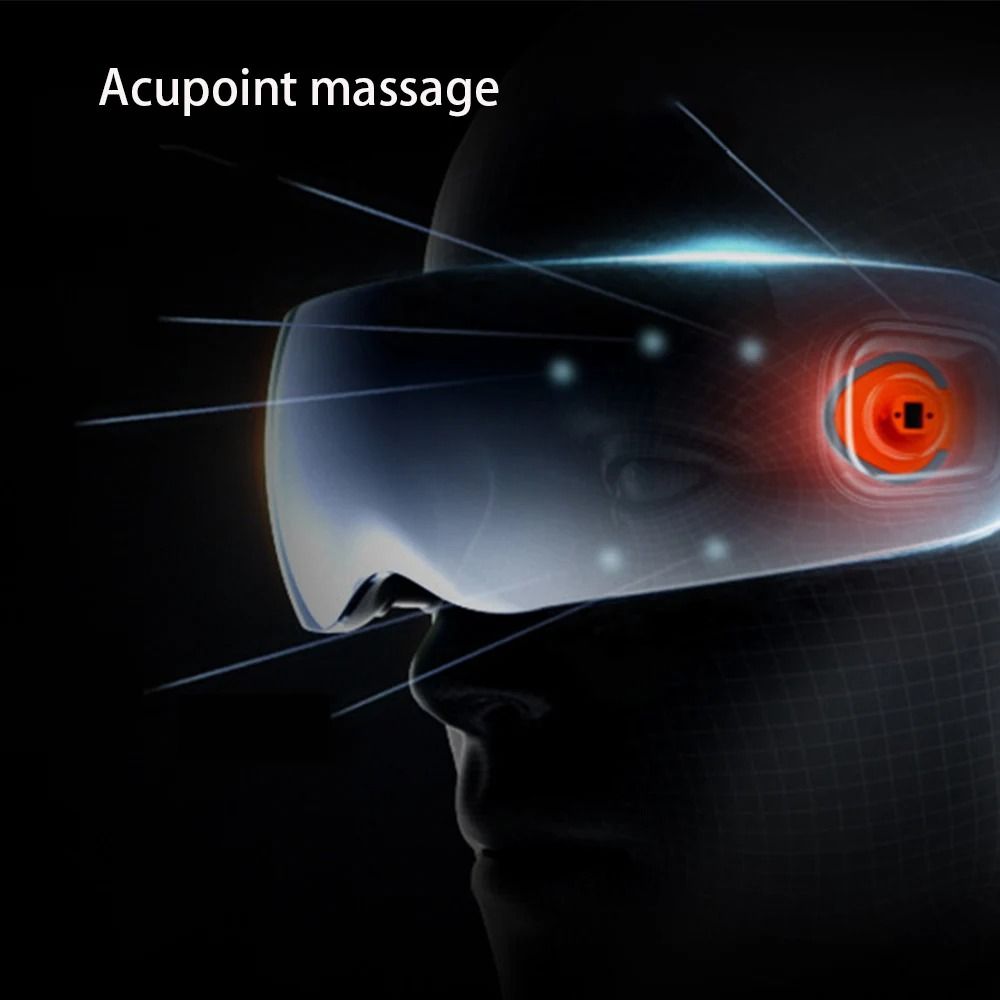 Premium Heating And Vibration Eye Massager With Acupressure For Deep Relaxation 3