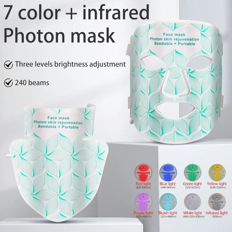 LED Face And Neck Therapy Mask 4