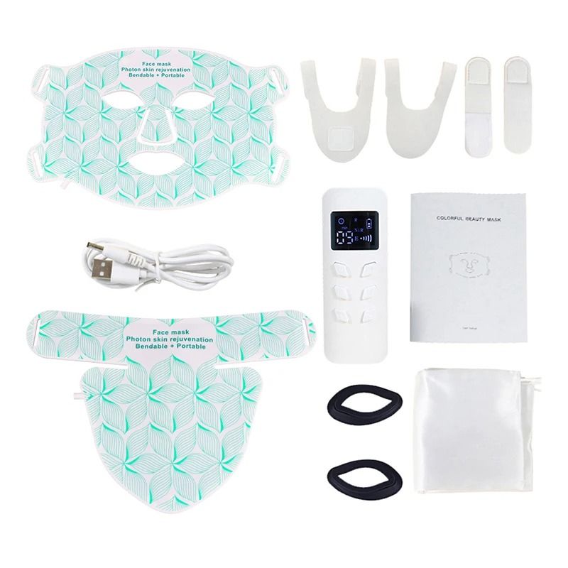 LED Face And Neck Therapy Mask 8