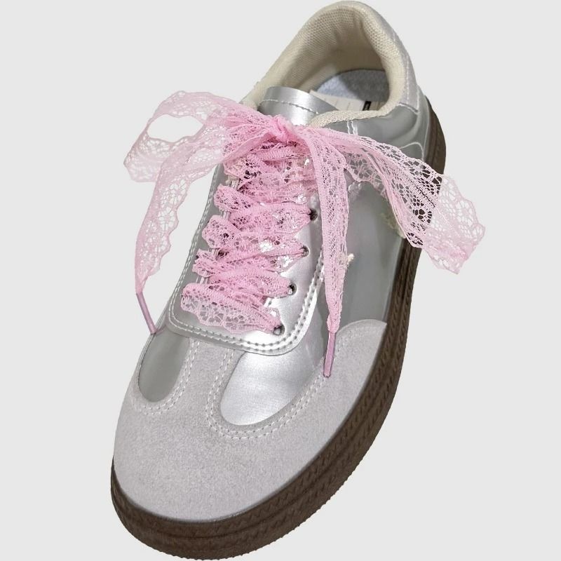 Fancy Lace Flat Shoelaces For Sneakers 5