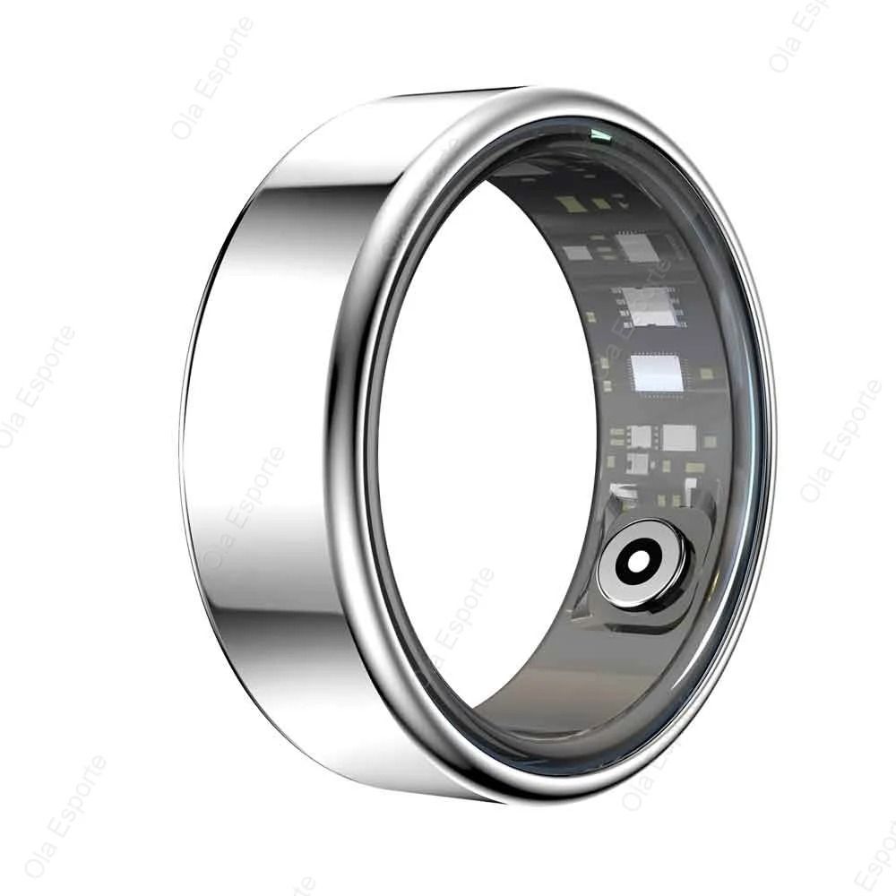 Smart Ring Heart Rate Blood Oxygen Monitor Waterproof 9