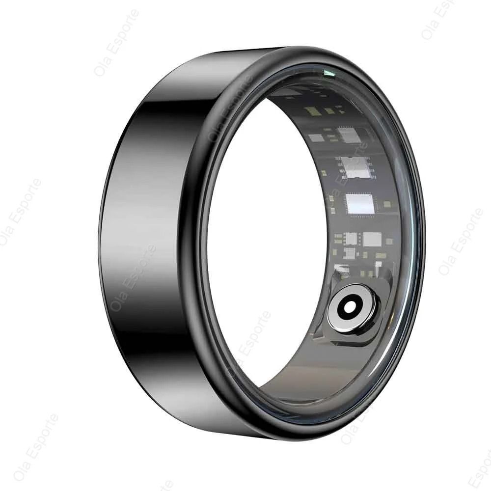 Smart Ring Heart Rate Blood Oxygen Monitor Waterproof 7