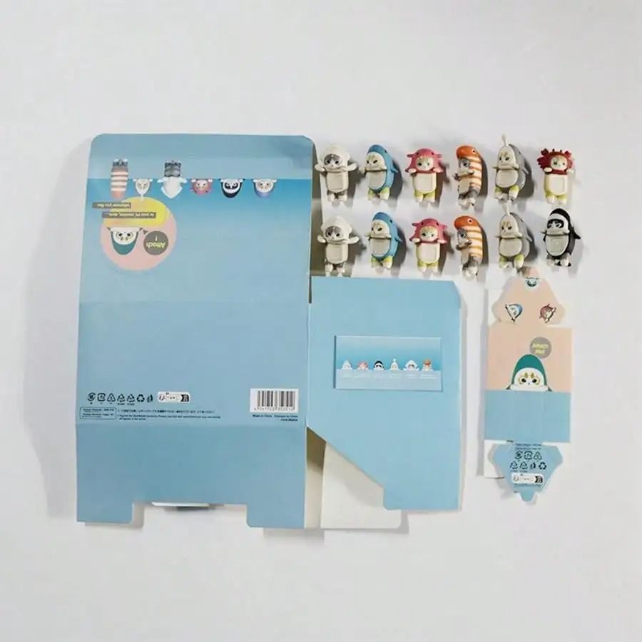Sonny Angel Blind Box Shark Cat Anime Figure Set 7