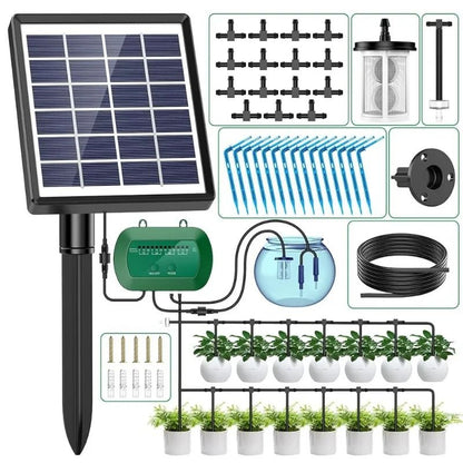 Solar Intelligent Irrigation Kit for Automatic Plant Watering