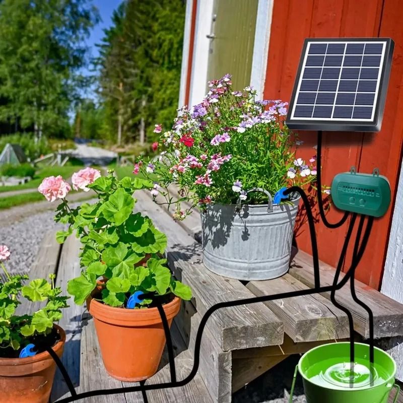 Solar Intelligent Irrigation Kit For Automatic Plant Watering 2