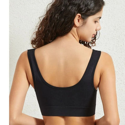 Women Seamless Push Up Sports Bra Crop Top 5