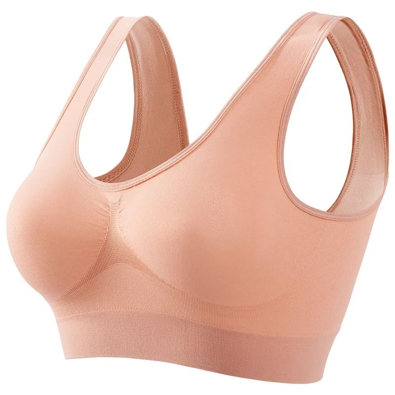 Women Seamless Push Up Sports Bra Crop Top 16