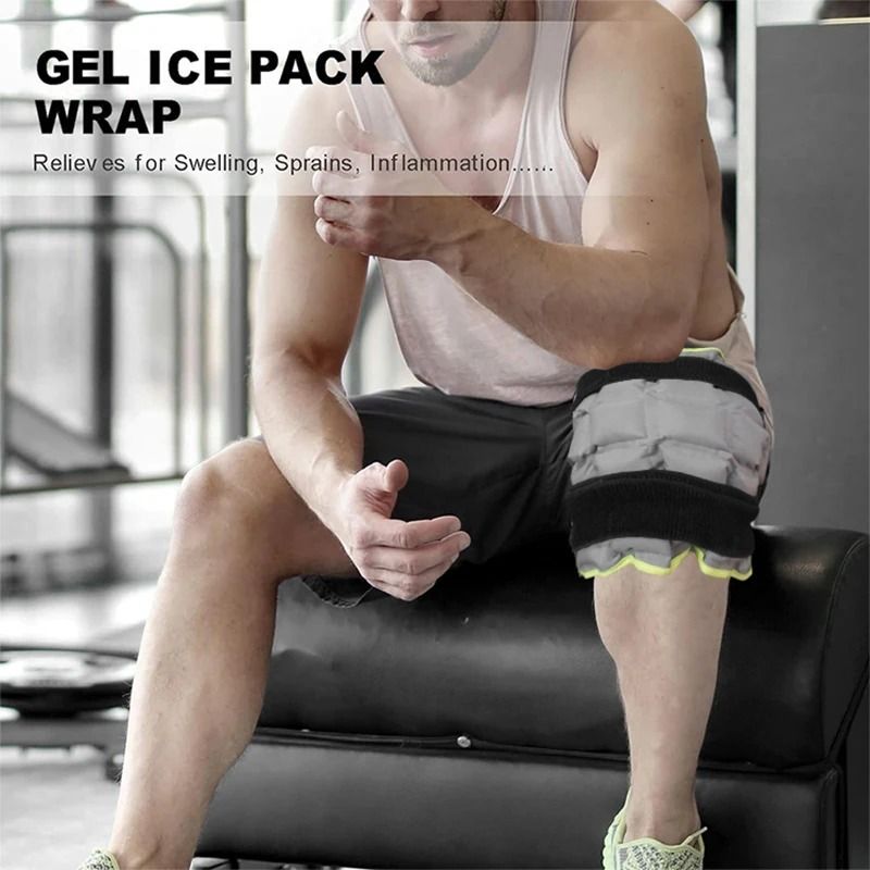 Self Absorbent Physiotherapy HotandIce Knee Pad 3