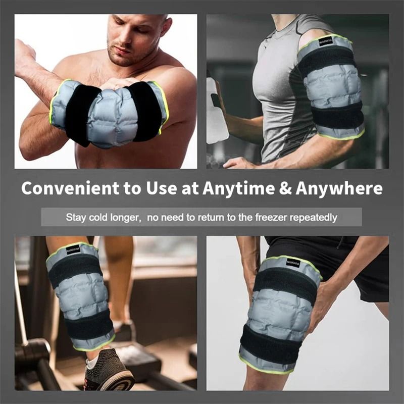 Self Absorbent Physiotherapy Hot-and-Ice Knee Pad